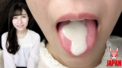 [Amateur Girl Series] Amateur girl Misaki's POV : tongue and saliva fetishism