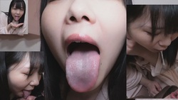 An aspiring actress licks my old face with her pale tongue and thick saliva and masturbates out of sight (completely original)