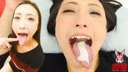 Subjective! Tongue observation, tongue saliva fetish, the queen of divine snake tongue! Kanno Hana