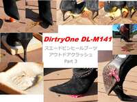 DirtyOne DL-M141 스웨이드 핀 힐 부츠 야외 크래시 Part 3